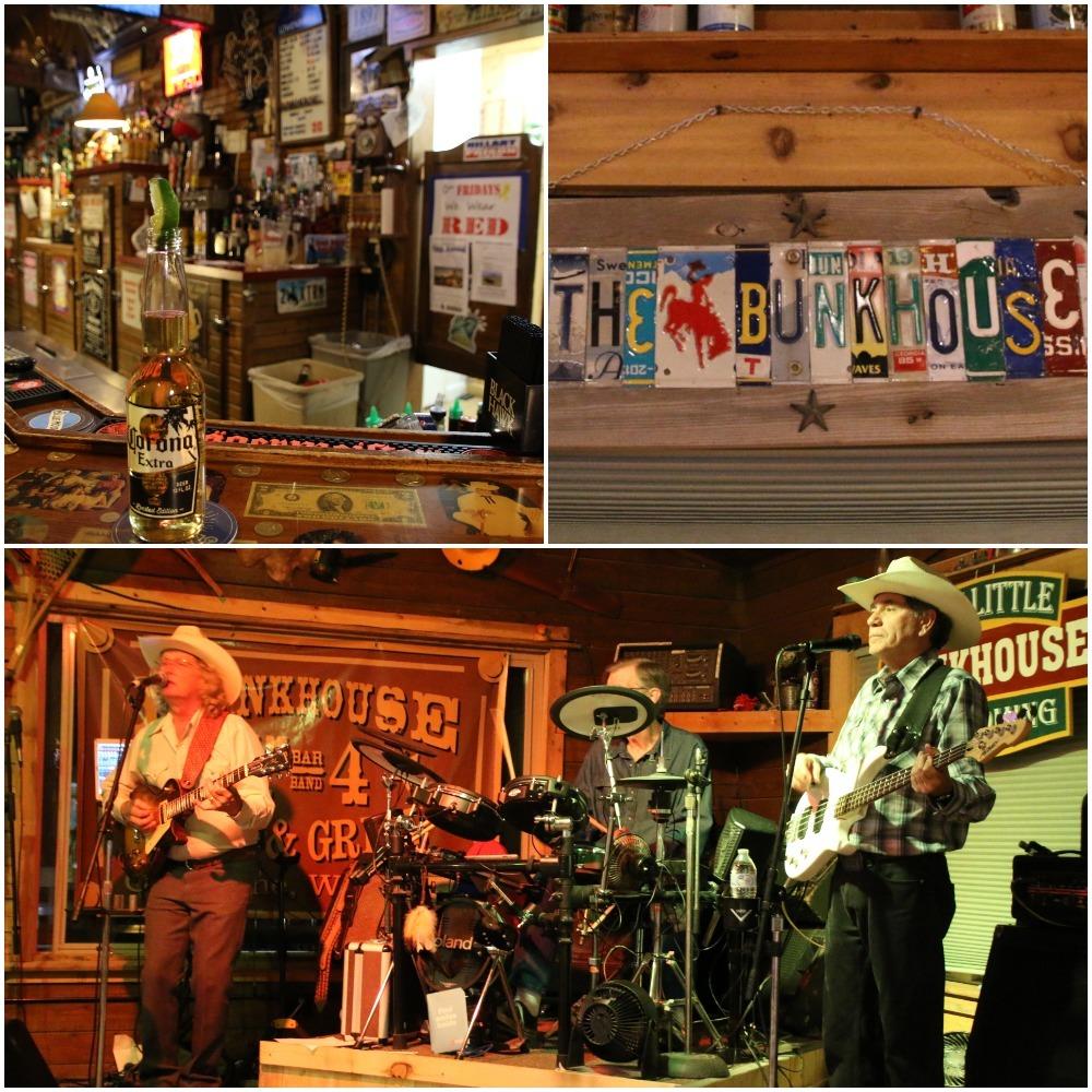 bunkhouse bar, country dancing, cowboy bar, wyoming