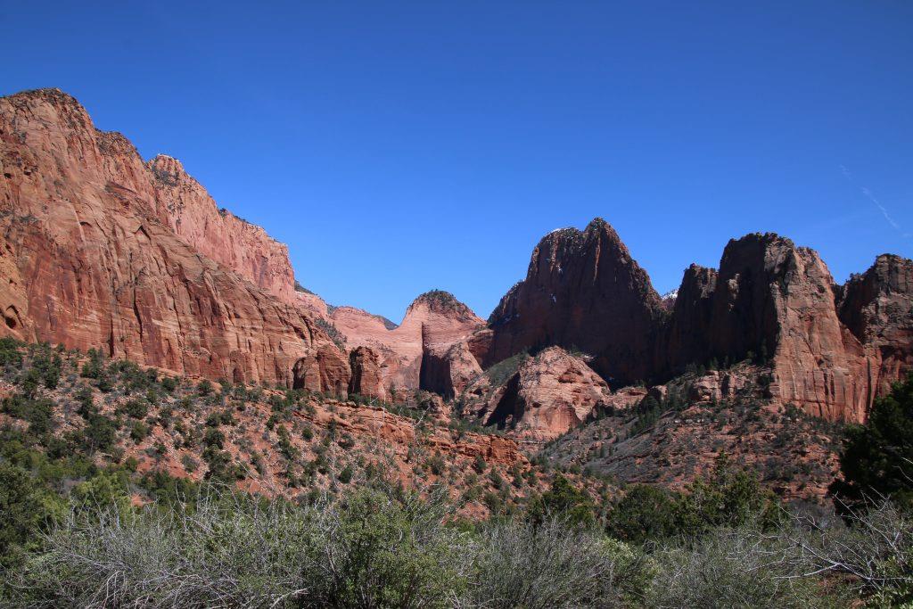 Kolob Canyons, hiking, views, least crowded hike in zion