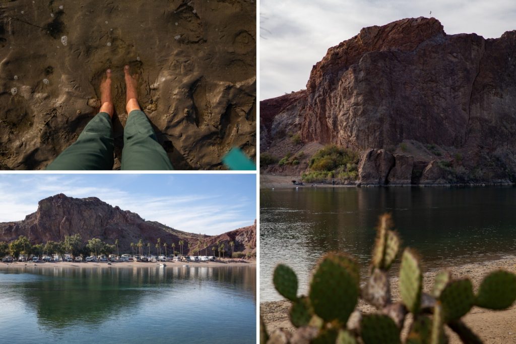 photo collage of Parker, Arizona