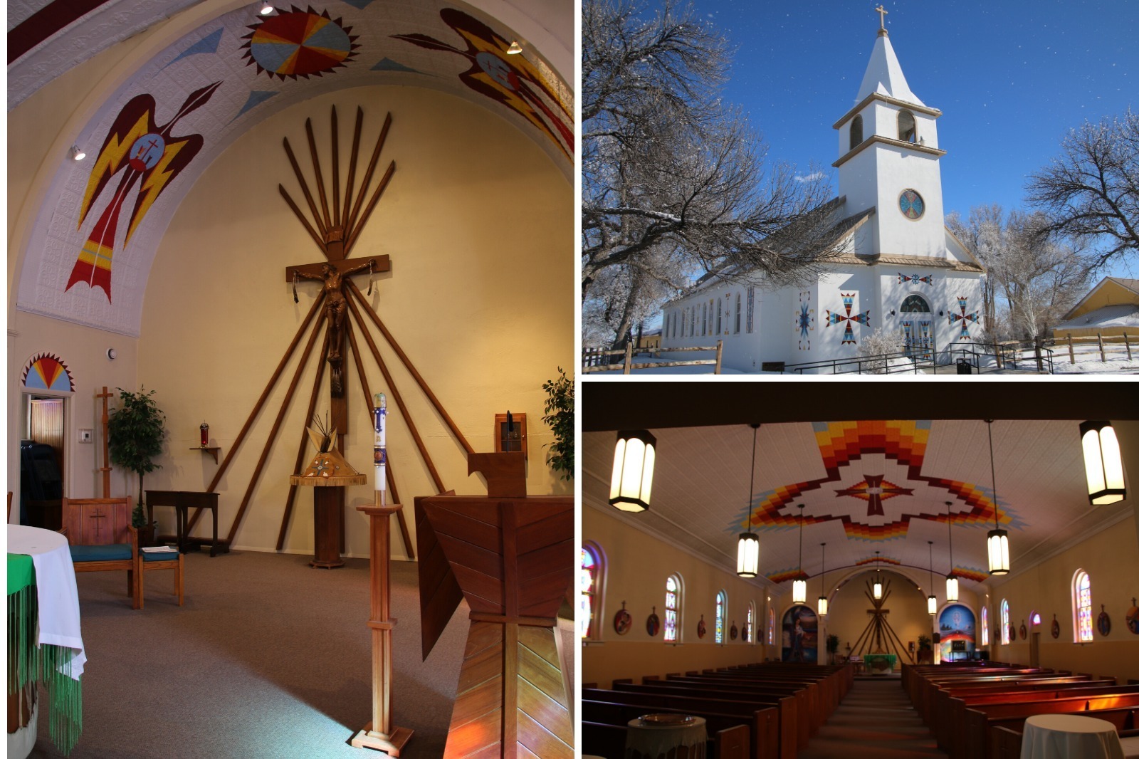 St Stephens Mission in Wyoming