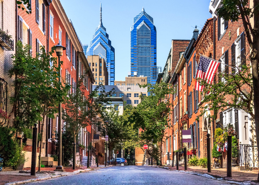 Visit Philadelphia during your East Coast road trip
