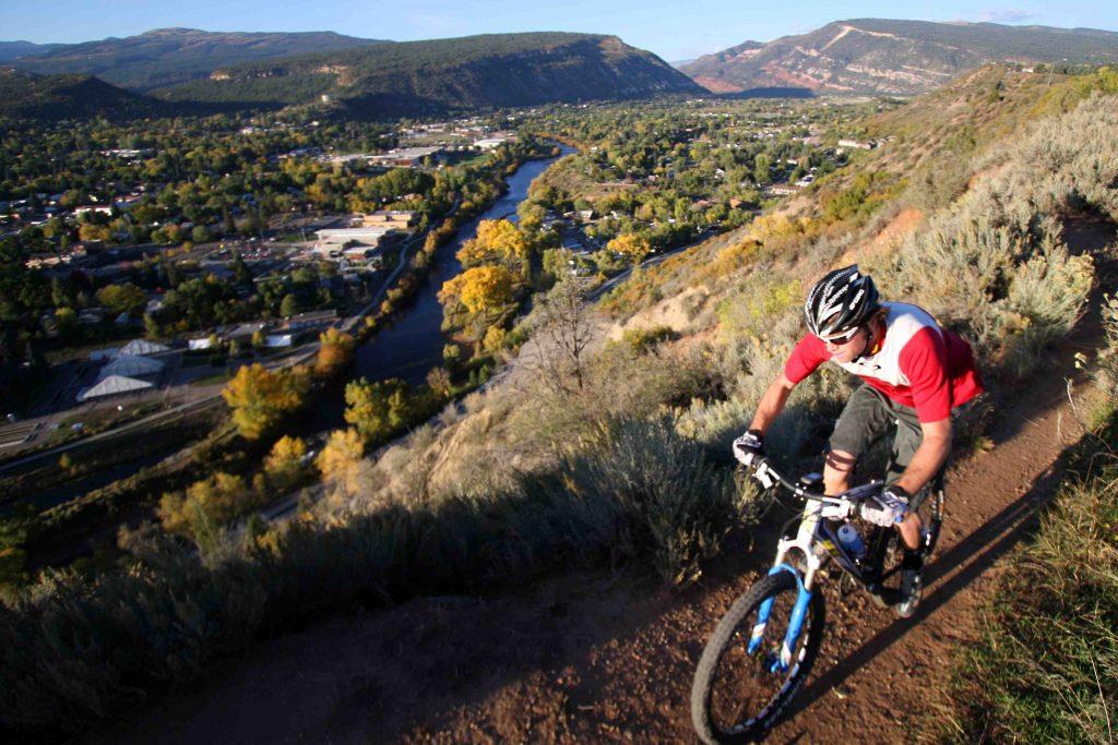 Mountain Biking Above Durango Colorado