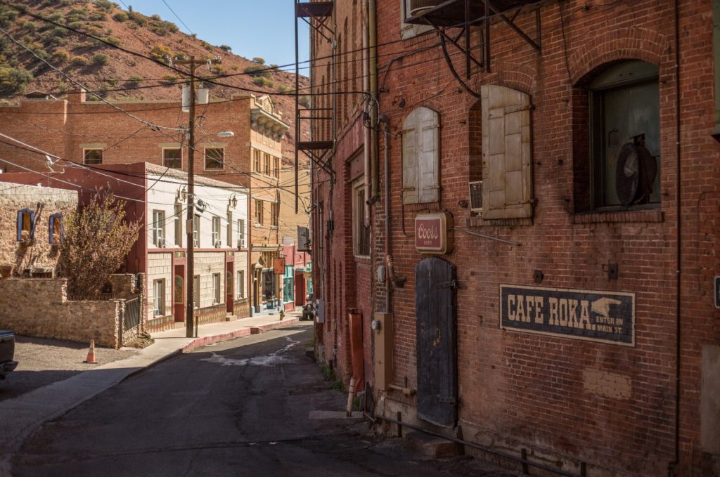 Alley in Bisbee Arizona