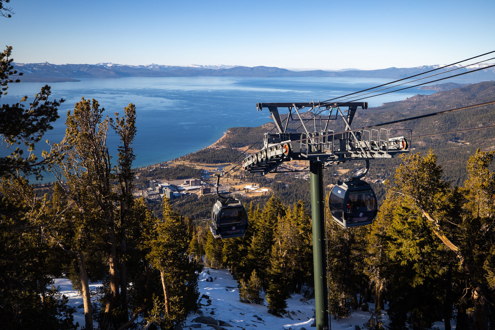 Heavenly Mountain Gondola in Tahoe