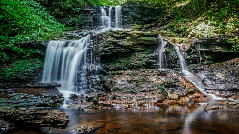 Pennsylvania is a state without a national park but there are lots of state parks