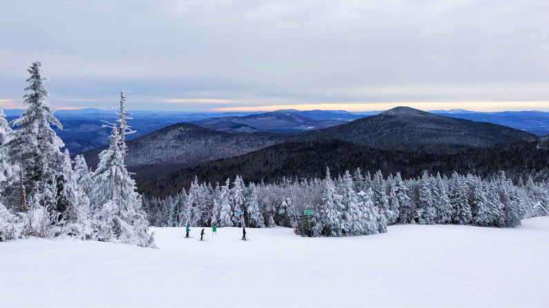 Vermont is a state without a national park but it has the largest ski area in the eastern United States