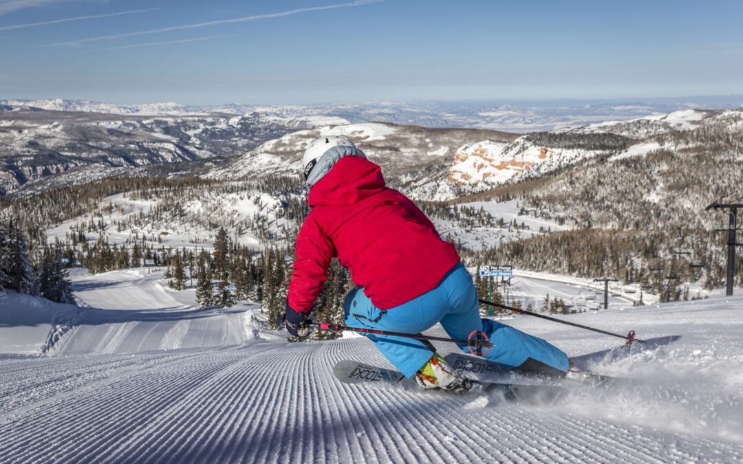 Blanc sur rouge : L&rsquo;hiver à Cedar City, Utah