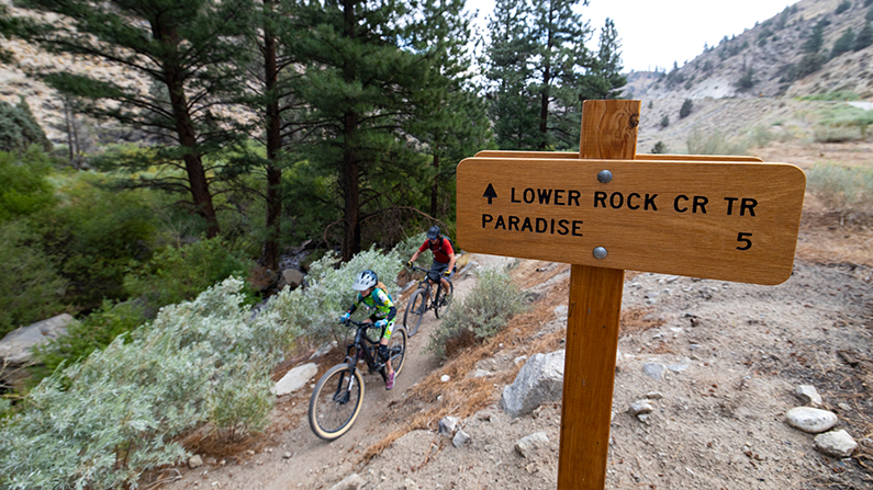 Mountain Biking Lower Rock Creek