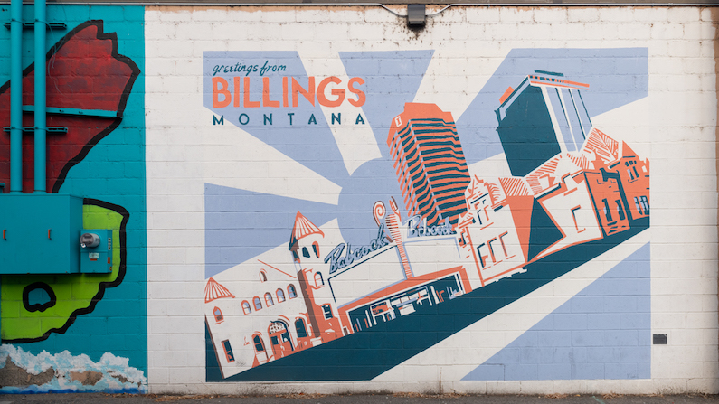 Murals in Billings, Montana