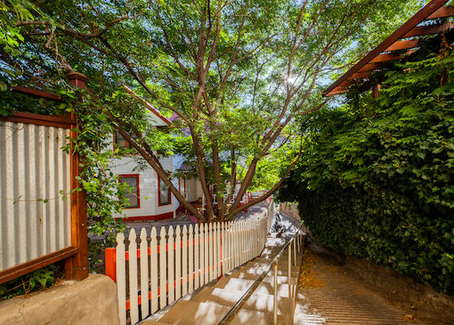Streets & stairs in Bisbee, Arizona