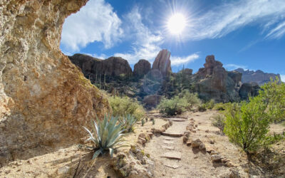 Cañones, cactus y encanto del suroeste en Superior, AZ