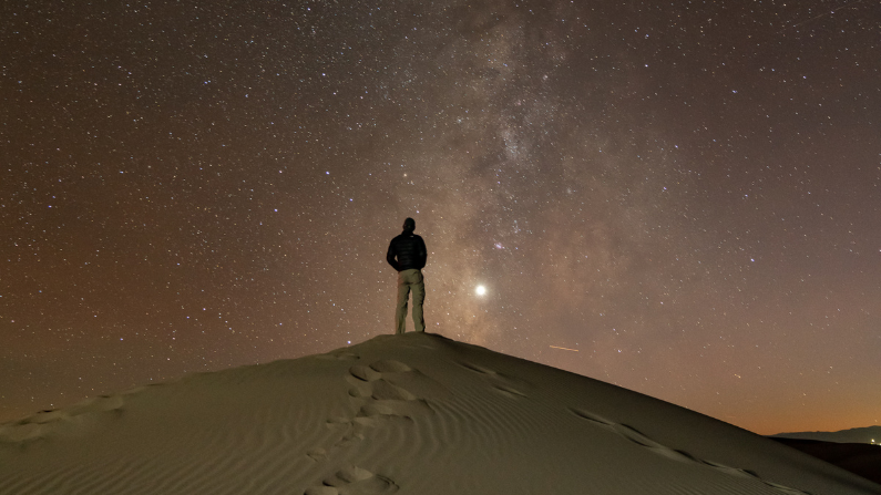 Dark Sky in Great Sand Dunes National Park in Alamosa, Colorado