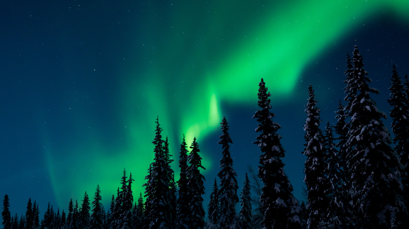 See the Northern Lights in the US in Alaska