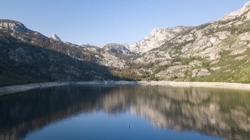 Lake Sabrina fishing in Bishop California