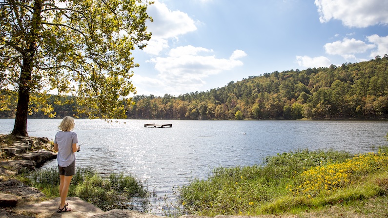 Fishing - Robbers Cave STate Park, Wilburton, OK - OTRD