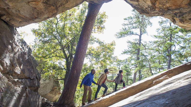 Hiking - Robbers Cave State Park; Wilburton, OK - OTRD