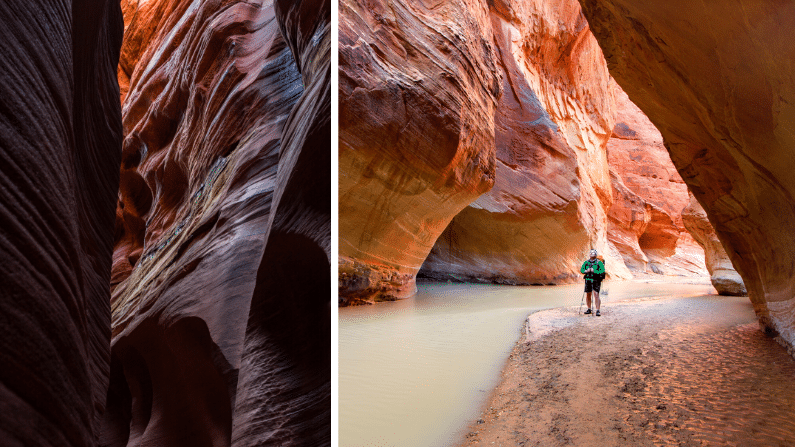 Slot Canyons near Kanab, Utah