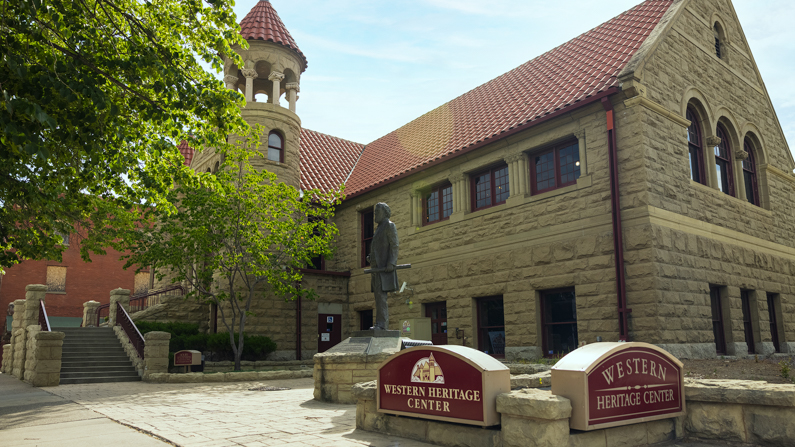 Exterior of the Western Heritage Center in Billings, Montana