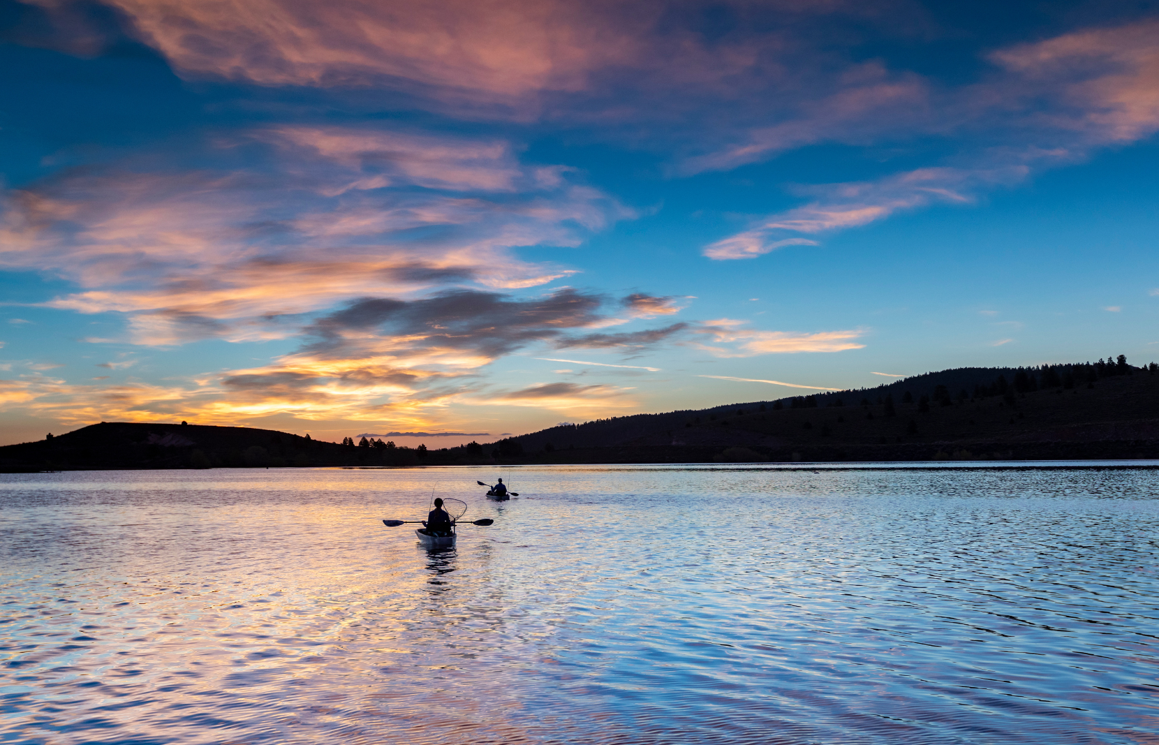 Sunset kayak during summer, one of the best times to visit Bryce Canyon