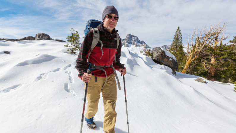 winter hiking