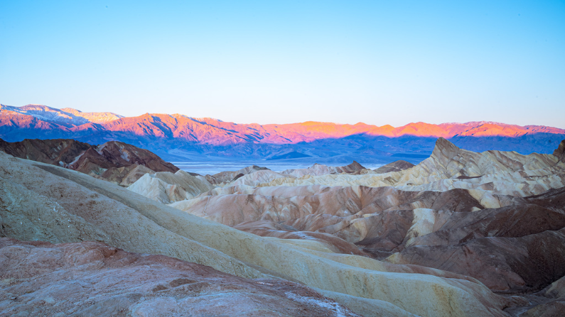 Winter Sunset in Death Valley National Park