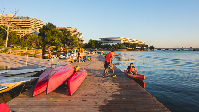 Kayak the Potomac River, Capital Region USA