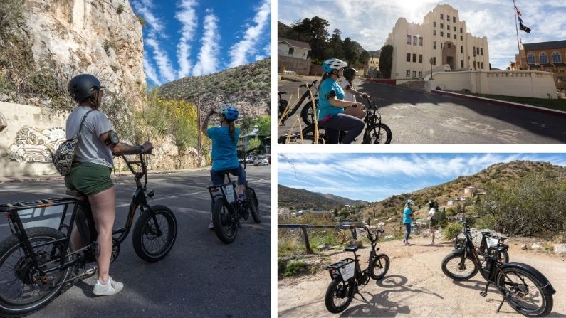 E-bike tour in Bisbee, Arizona