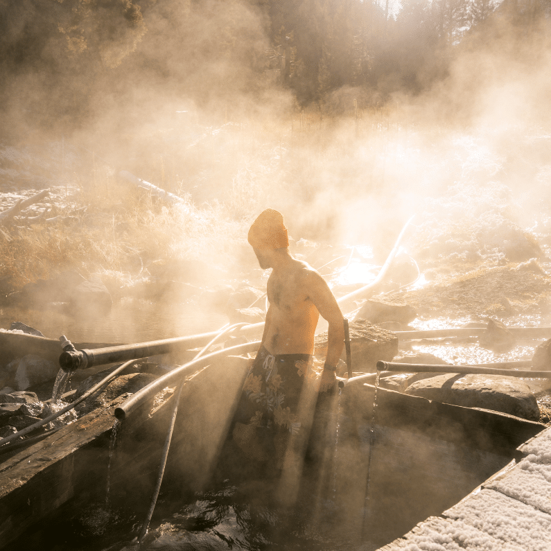 Miner's Box Hot Springs Idaho