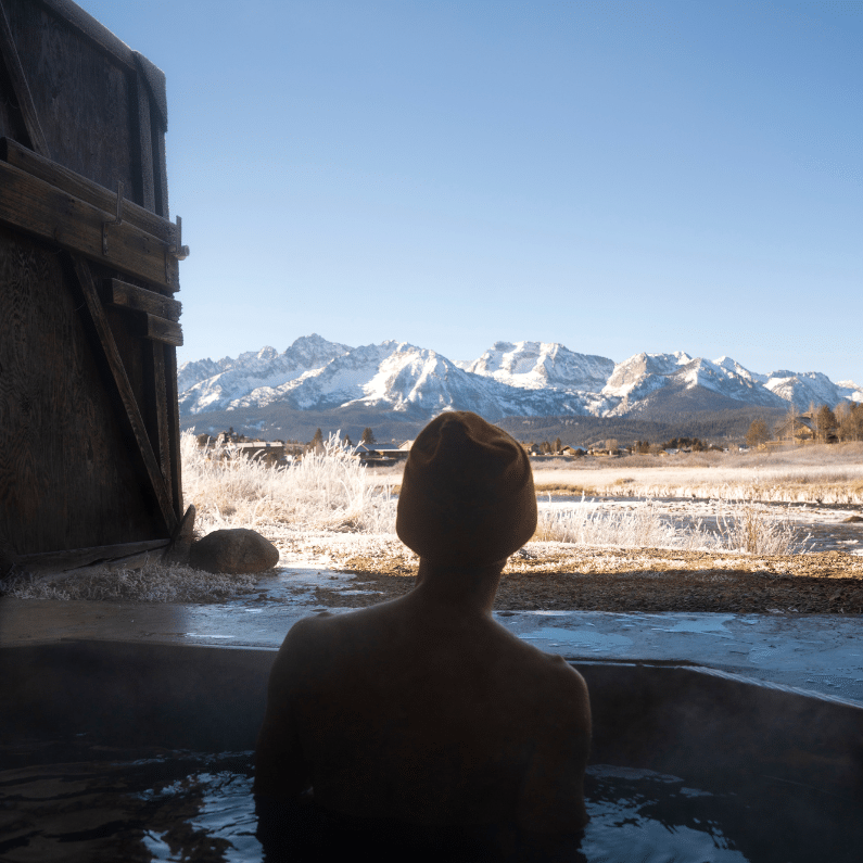 Mountain Village Resort hot springs Idaho