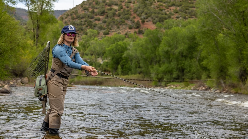 Fly fishing in Aspen, Colorado
