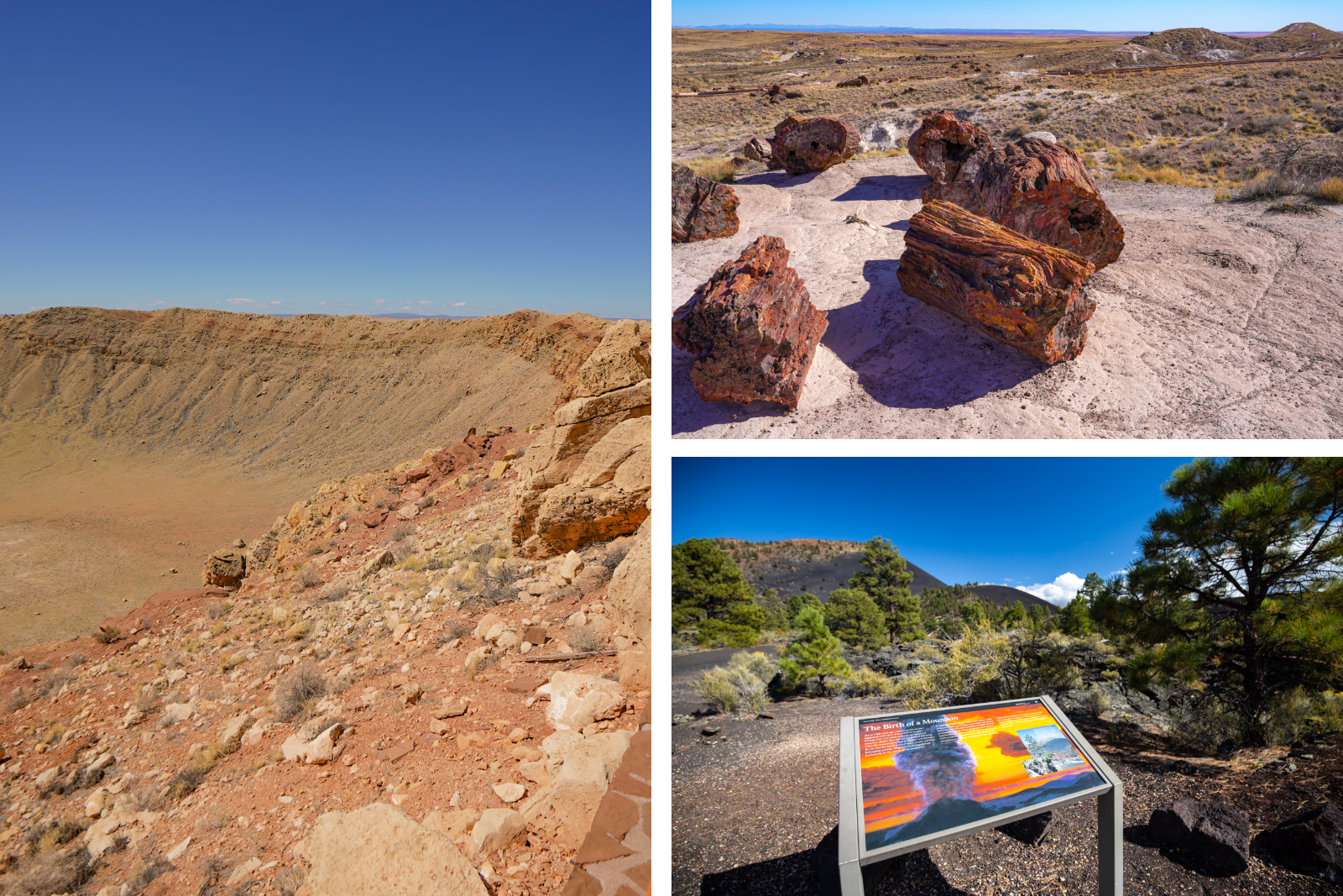 Volcanoes and Craters Along Route 66